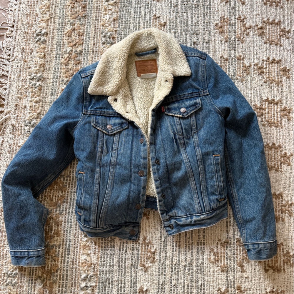 Levi’s Sherpa Denim Trucker Jacket